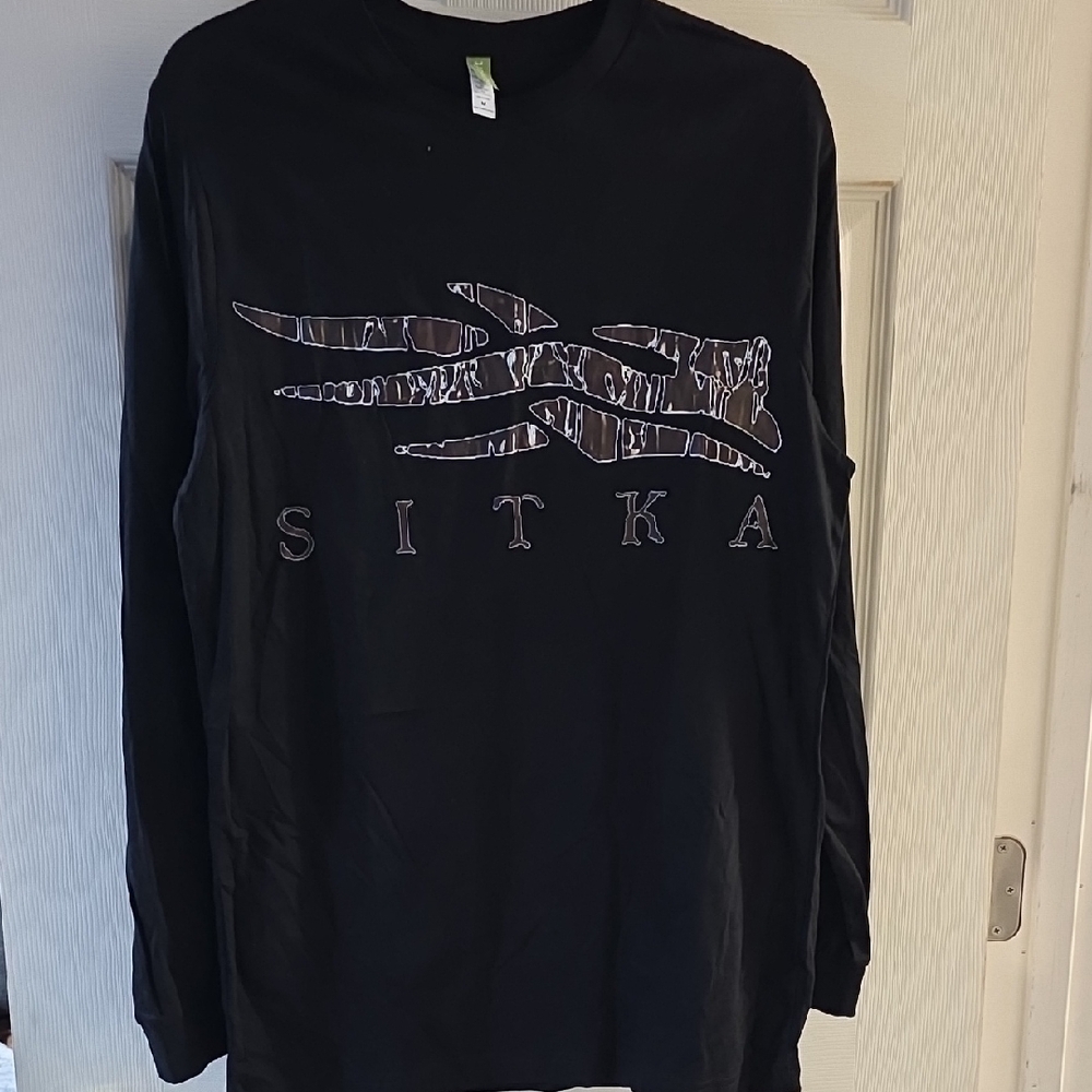 Black Long Sleeve Men's Shirt